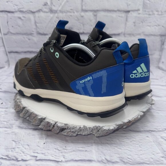 Adidas Mens Kanadia TR 7 B33628 Brown Running Shoes Sneakers Size 10.5 - Picture 3 of 12